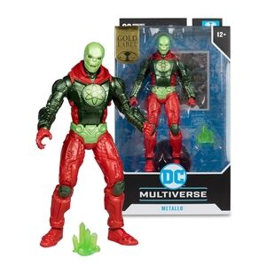 DC Multiverse 'Metallo' (Gold Label) 7 Inch Action Figure Mcfarlane Collectable